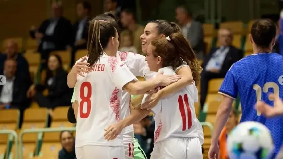 España clasificada para el Europeo de fútbol sala femenino 2027