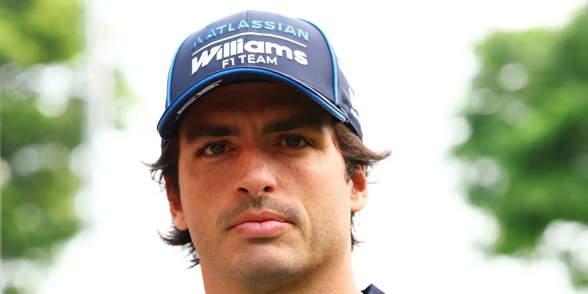 Carlos Sainz lamenta errores en clasificación del GP de Singapur