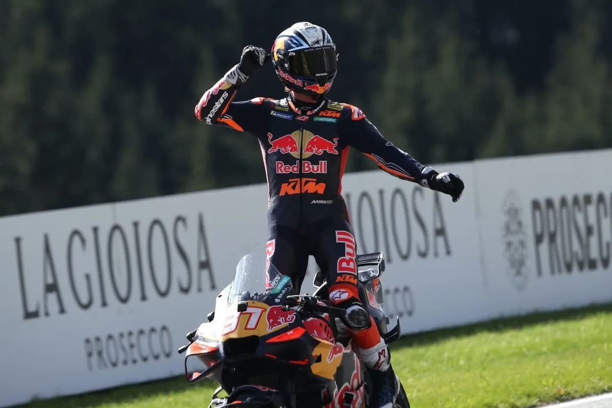 Pedro Acosta logra su primera victoria en MotoGP en el Red Bull Ring
