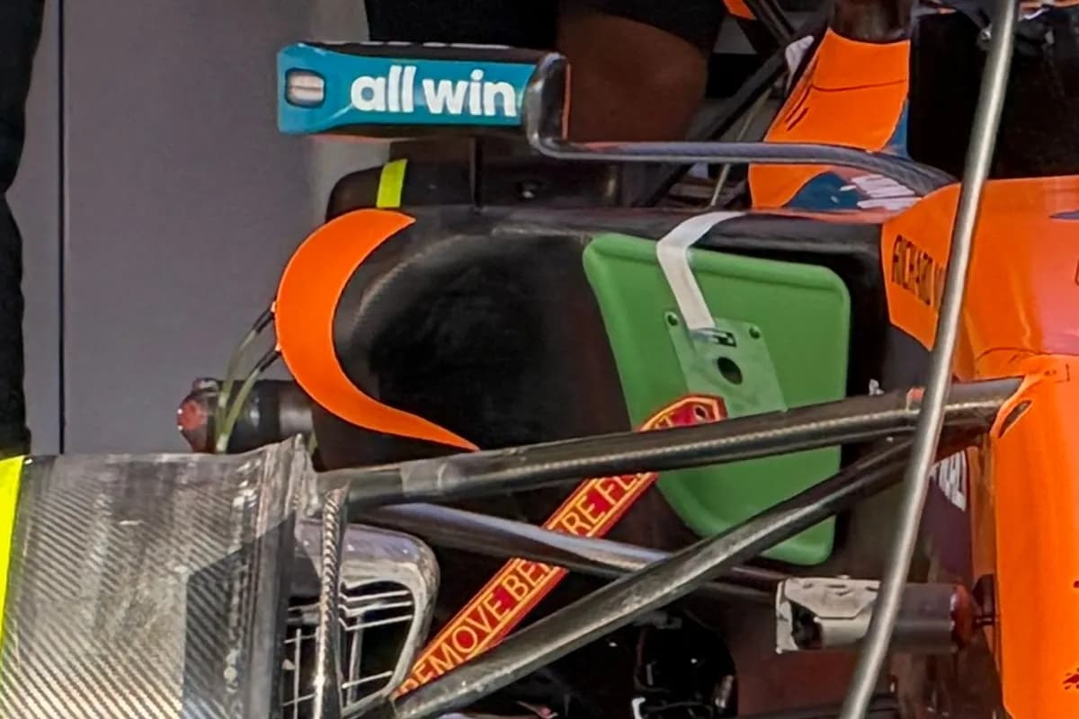 McLaren presenta el MCL40 renovado en Bakú con mejoras aerodinámicas