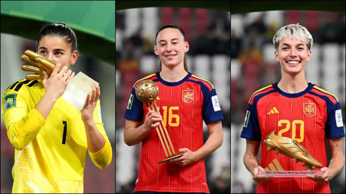 España brilla en el Mundial sub-20 femenino con Balón y Guante de oro