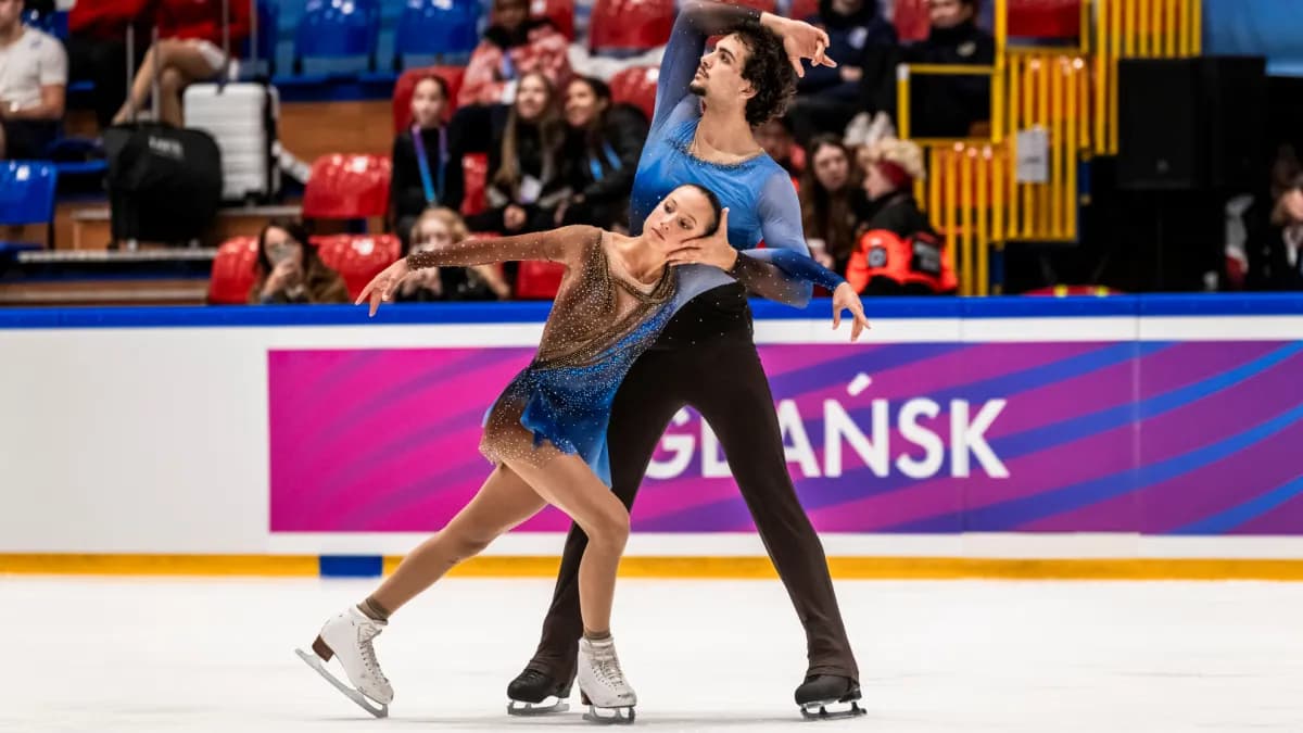 Anita Mapelli y Noah Quesada, primera pareja española en la final del Junior Grand Prix