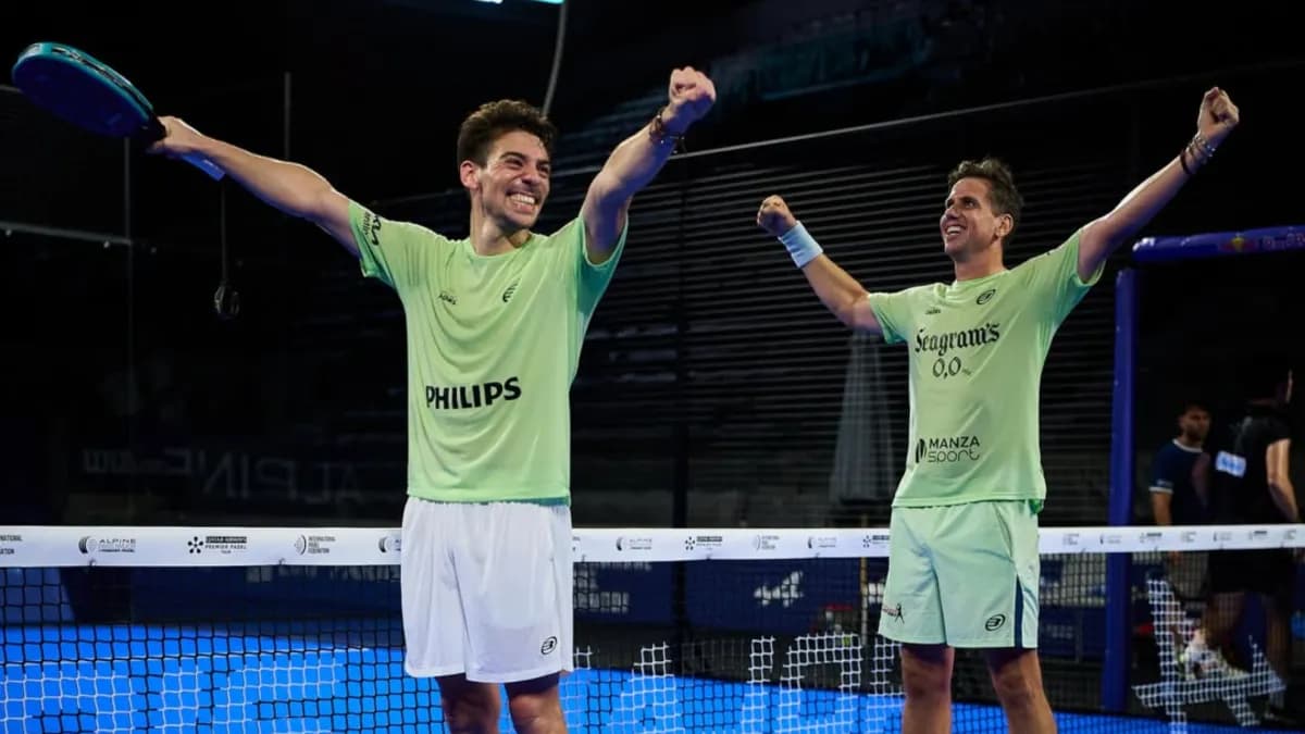 Paquito Navarro y Martín Di Nenno conquistan la cuarta posición en el ranking FIP