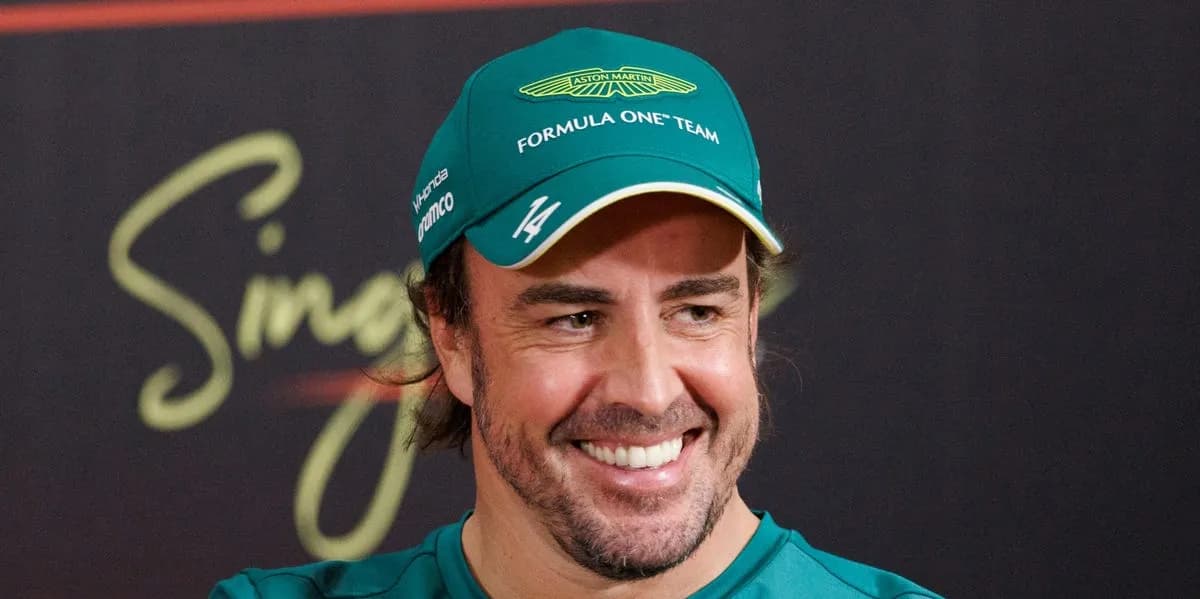 Fernando Alonso expresa su frustración tras la clasificación en el GP de Singapur