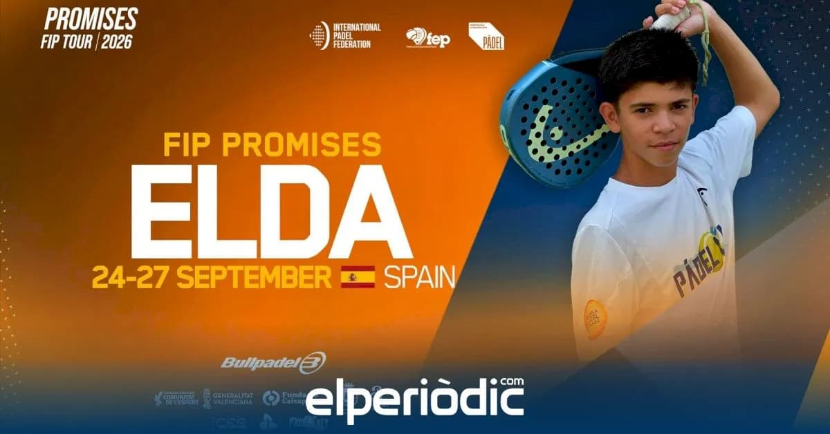 Elda acogerá el torneo internacional FIP Promises del 25 al 27 de septiembre