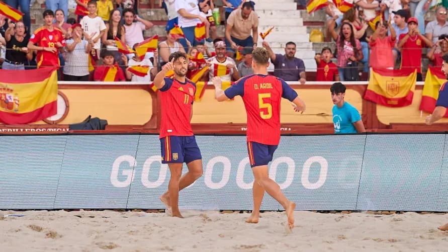 España vence a Portugal y se prepara para el Mundialito contra Brasil