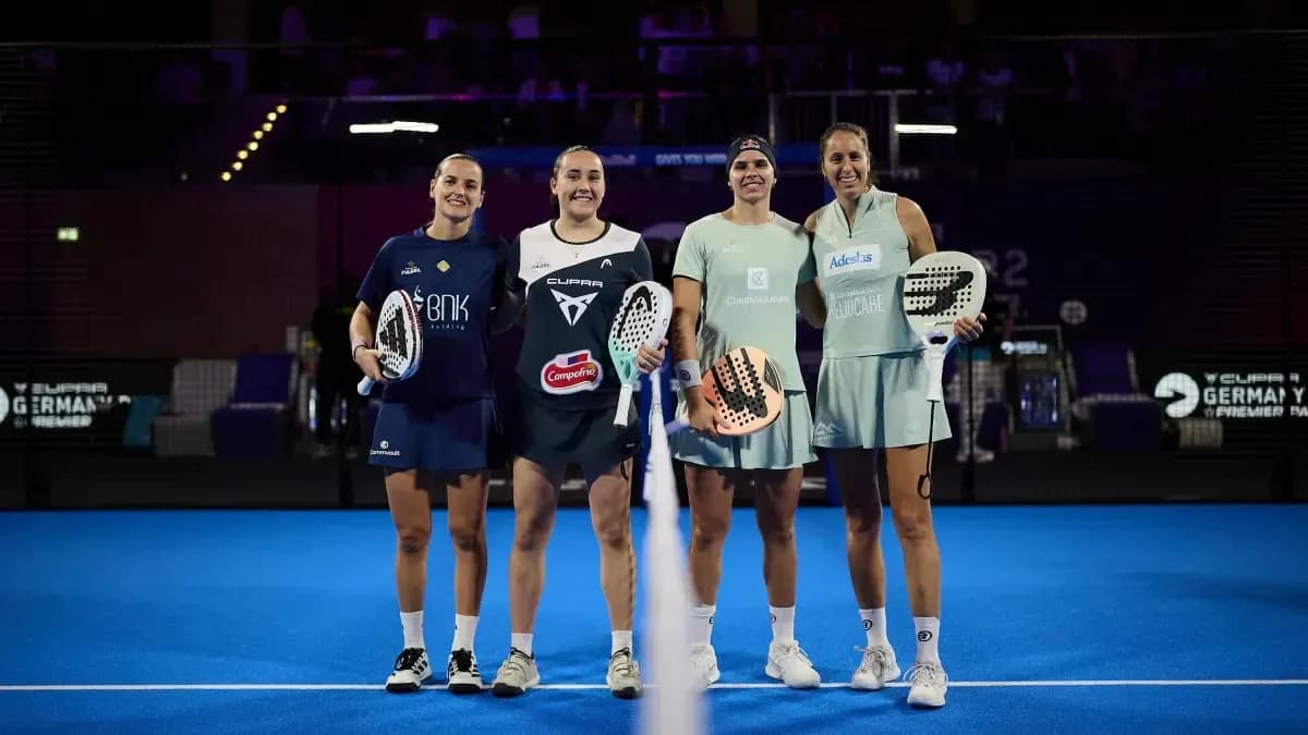 Ari Sánchez y Andrea Ustero alcanzan su tercera final consecutiva en Alemania
