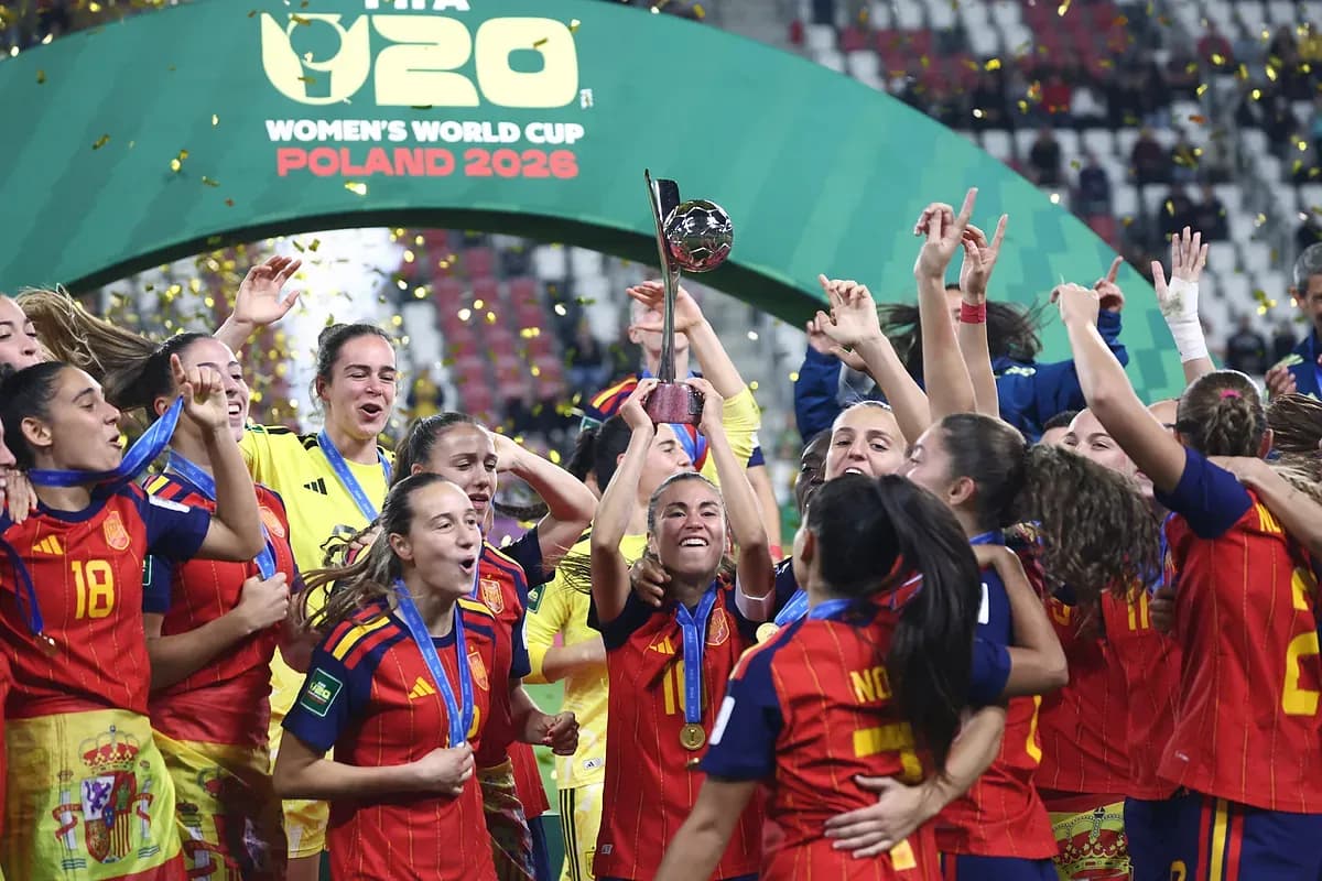 La selección sub-20 femenina de España se corona campeona del mundo tras vencer a Corea del Norte