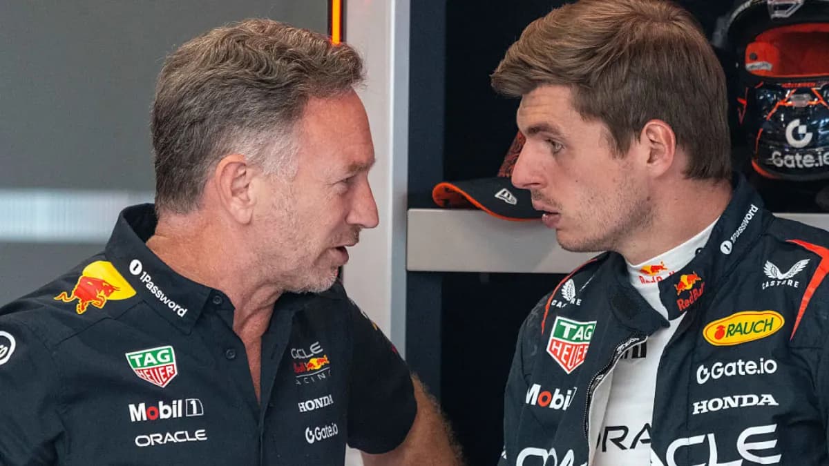 Max Verstappen critica a Christian Horner: 'La Fórmula 1 es menos estresante sin él'