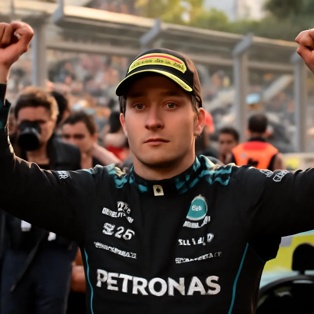 George Russell gana en Bakú tras una carrera emocionante en Fórmula 1