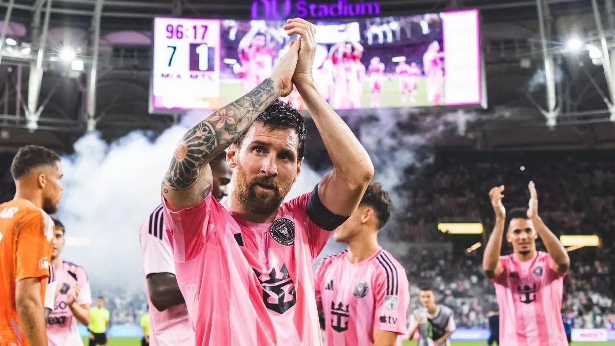 Messi alcanza los 100 goles con Inter Miami y gana la Campeones Cup