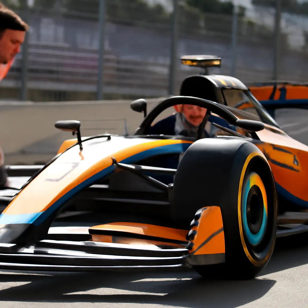 McLaren presenta el MCL40 renovado en Bakú con mejoras aerodinámicas