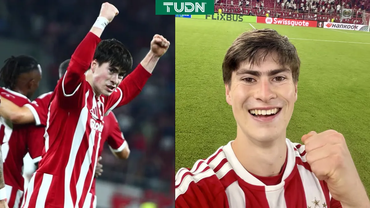 Hormiga brilla en su debut con Olympiacos en Europa League